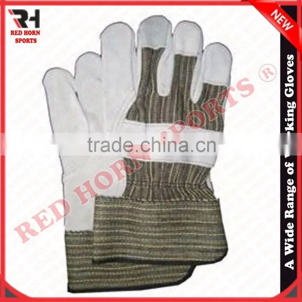 Yellow Backed Split Working Gloves, Wholesale Work Gloves photo-5