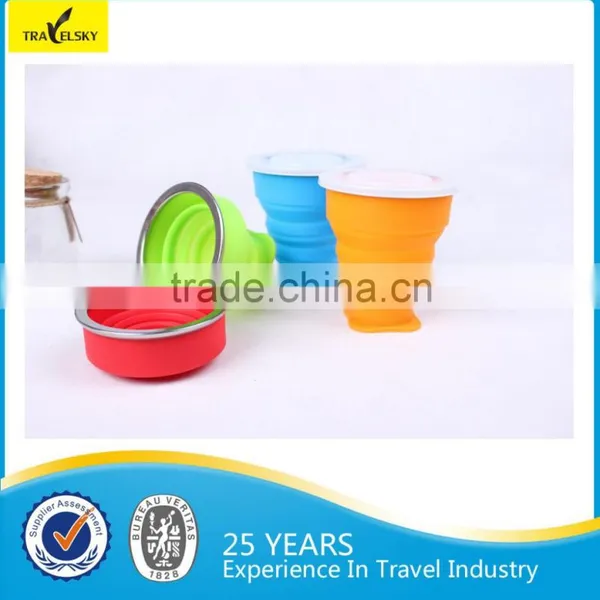 Travel Portable Silicone Folding Cup photo-3