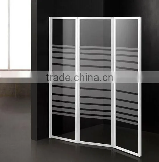 Bathroom Folding Glass Door Made in Pinghu 6593 photo-3