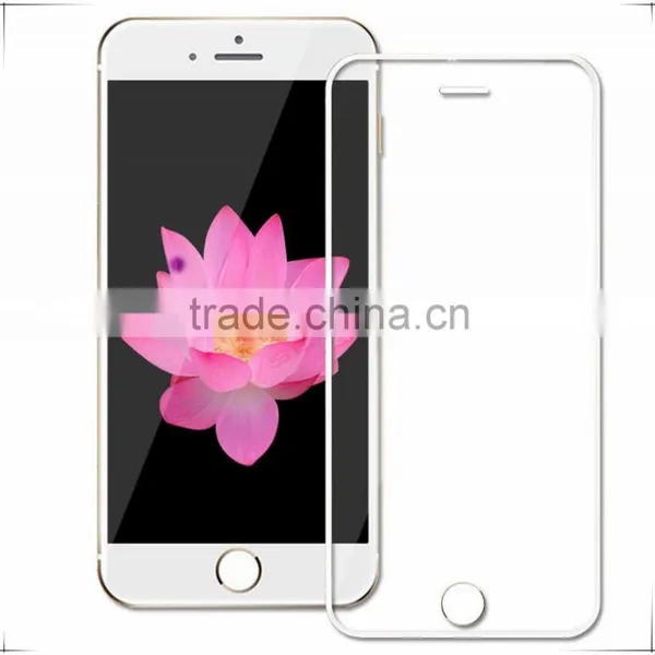 Titanium Alloy Full Cover Tempered Glass Screen Protector ,Clear 3D Curved Edge Tempered Glass Screen Protector for IPhone 6 photo-4