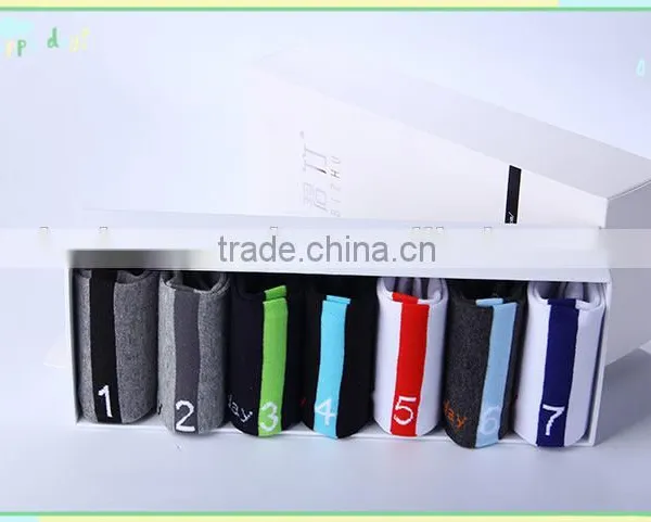 Custom Days of the Week Cotton Socks Man Disposable Socks photo-2