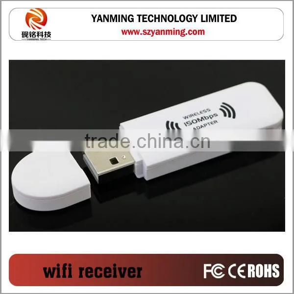 USB 150mbps Wireless Receiver WIFI Wireless Ethernet Adapter for TV Set-top Boxes photo-2