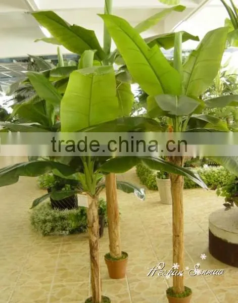 Popular High Quality Low Cost Artificial Banana Tree for Indoor Decoration photo-5
