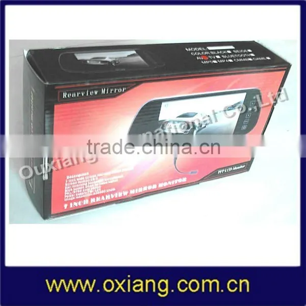 Handfree Bluetooth Car Rearview Mirror support GPS Navitation & Wireless Video Parking Sensor System