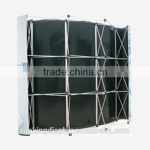 High Quality Trading Show Aluminum Magnetic Pop Up 3x3 Display Stands for Advertising Promotion Display Stand photo-2