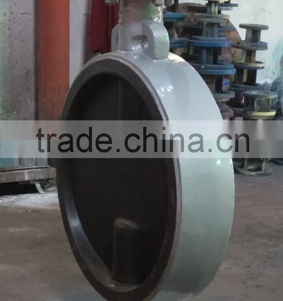 Grey Iron Wafer Type Russia Used Butterfly Valve Wafer Lowest Price Powder Pneumatic Butterfly Valve photo-4