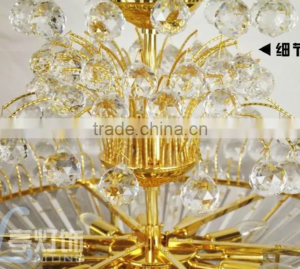 Palace Light Picture Big Size Crystal Chandelier From Zhongshan Lighting Factory photo-4