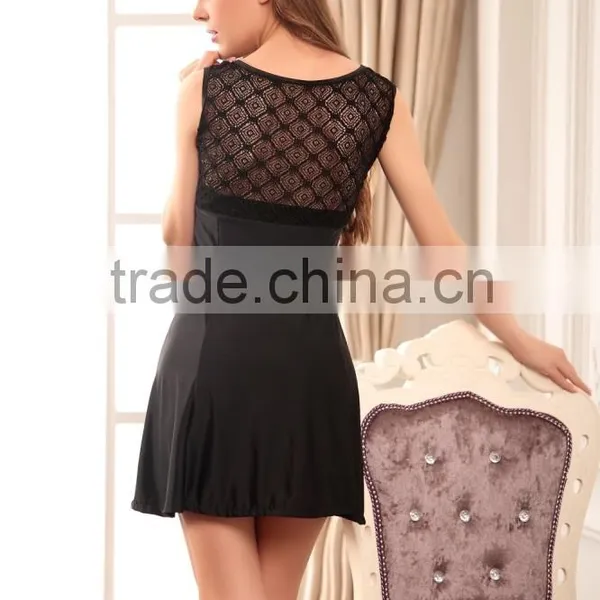 Temptlife Brand TL2205 Wholesale Factory Price Paypal Accept One Piece Dress Elegant Sexy Lingerie Lovely Bodystocking Wholesale photo-3
