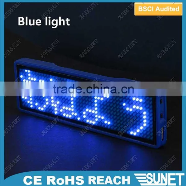 Rechargeable Fashion Mini Led Light Display Advertising Board photo-2
