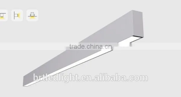 Led Linear Light Fixture 8ft 1.2m 80W 100w Indoor Pendants Light Led Linear Light photo-5