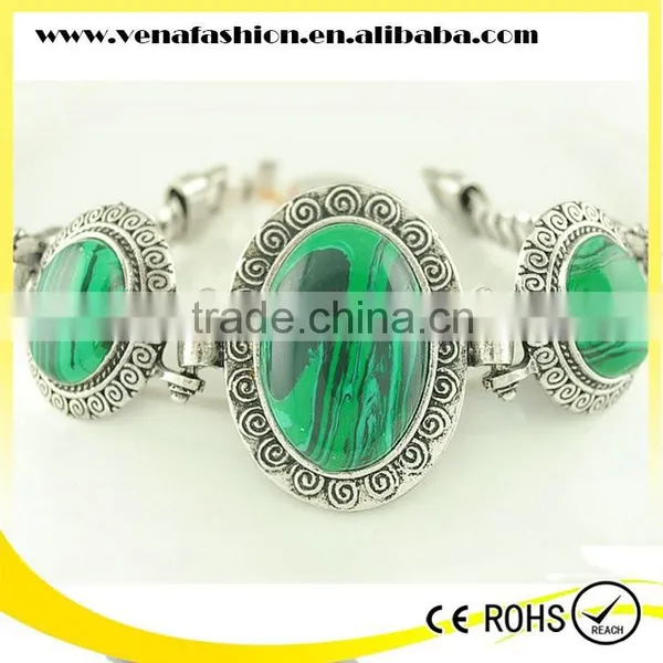 Peacock Hand Made Gemstone Bracelet, Gemstone Chip Bracelets photo-3