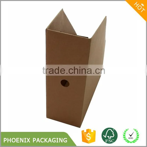 Kraft Paper Material Storage Box on Desktop photo-2