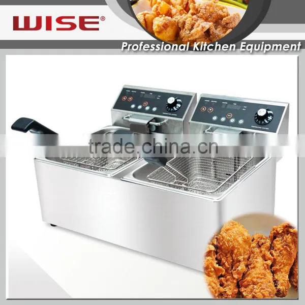 2016 New Product Exclusive 16L Potato Chip Fryer With Two Tanks Hotel Equipment photo-2