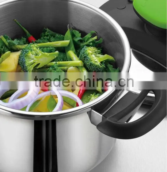 15L Aluminium Polished Multicookings Pressure Cooker Pans