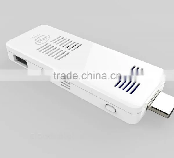 New Arrival Cloudnetgo C-I8 Smart Mini PC Dual Boot/OS TV Stick Win 10+Android 4.4 Intel Z3735F Quad Core 2G+32G BT Dongle photo-2