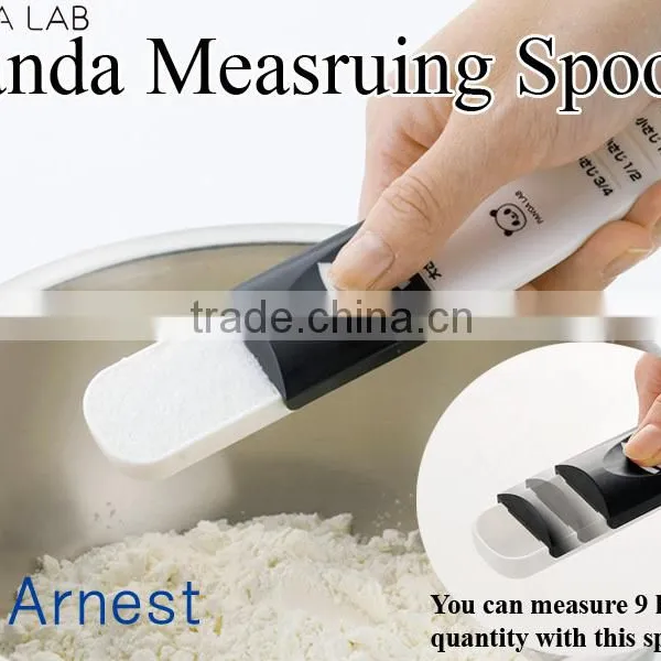 creative kitchenware digital measuring spoons set lunch box gift panda lab panda measuring spoon