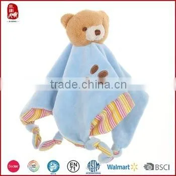ICTI SEDEX Factory Top Quality Cute Promotional Baby Plush Comforter Blanket Quality Choice photo-4