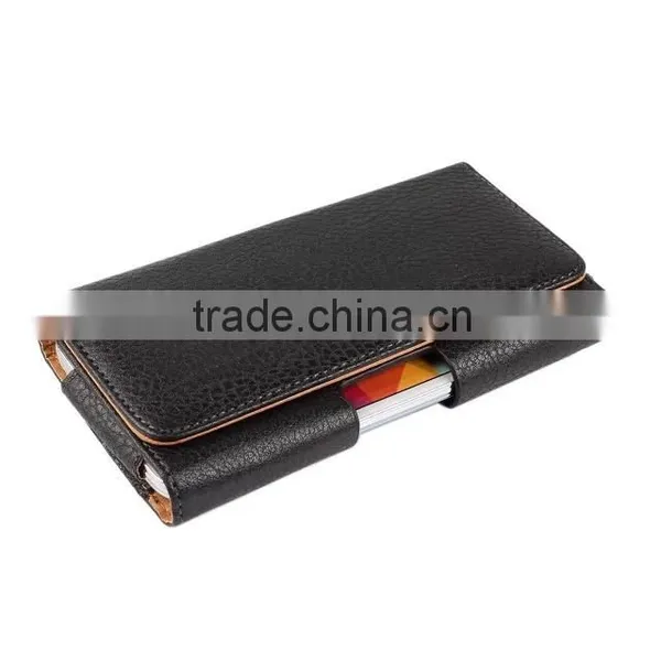 Belt Clip Holster Leather Mobile Phone Cases Pouch For Apple IPhone 6 6S Plus 5 5S SE 4 4S Smartphone Original Cell Phone Cover photo-5