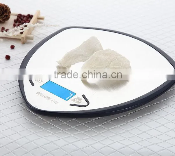 Compact Stainless Steel Kitchen Scale 5kg Digital Weighing Balance photo-5
