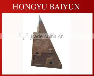 Shredder Hammer Good Quality Wear Parts Anvil Backer Opening Grates
