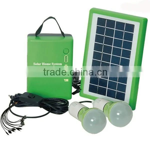 3w Portable Solar Power Lighting Kits for Home and Camping Use photo-3