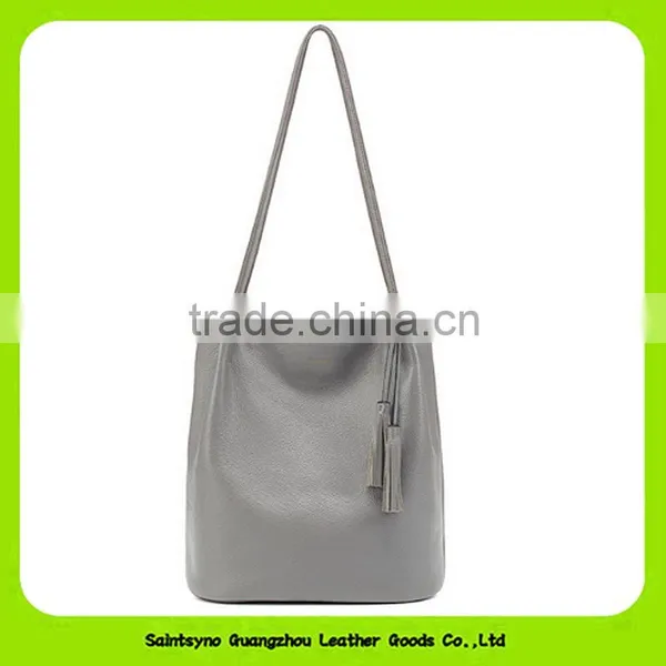 16652 Custom Brand Newest Design Casual Top Grain Leather Handbag photo-6