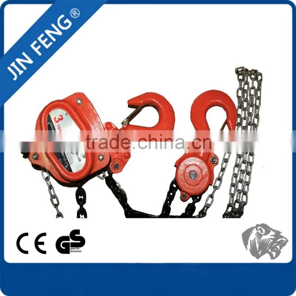 New 1Ton Chain Hoist Puller Block Winch Steel Hardened Lift Capacity 2,000 Lbs photo-2