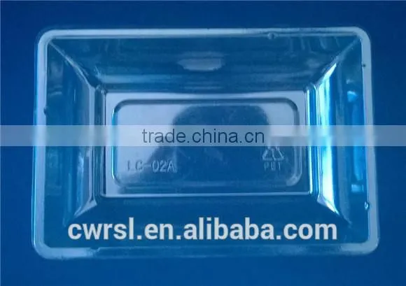 Disposable PET Tray Clear PET Tray for Food photo-2