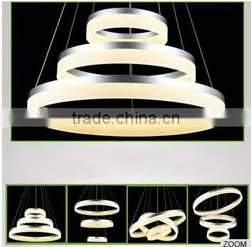 Lamparas Decorative Modern Circle Lampadario Modern Lustre OXD8815-80W photo-2