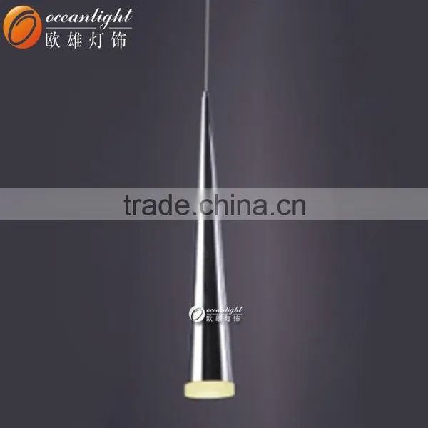 Modern Chandelier LED Acrylic Pendant Light Chrome Electroplate Light OXD9030-3W photo-2