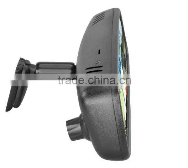 Gps Navigation Car Interoir Rearview Mirror; Dvr Recording; Bluetooth; Google Map;wireless Camera photo-4