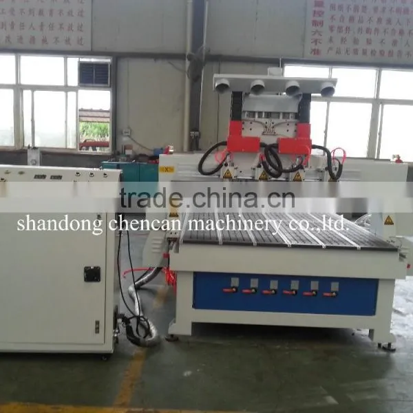 Multi Heads Woodworking Acrylic Cnc Wood Router CC-M1530BH4 photo-2
