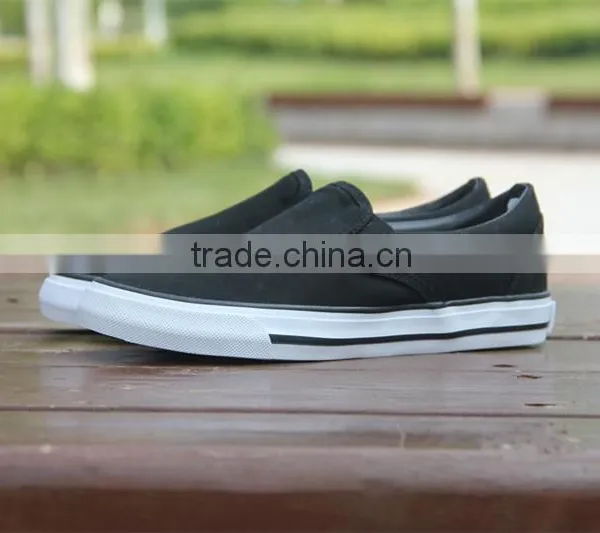 Men's Black Canvas Shoes photo-2