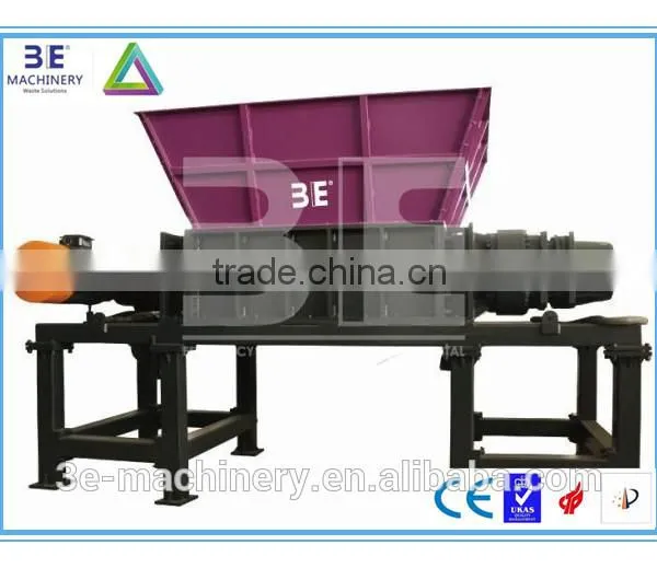 High Efficient & High Yield With Two Shaft Shredder/Waste Plastic Crushing Machine/Plastic Shredder/Double Shaft Shredder photo-3