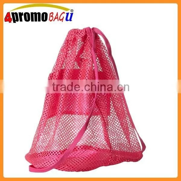 Promotional Cheap Drawstring Mesh Backpack Bags for 2015 photo-6