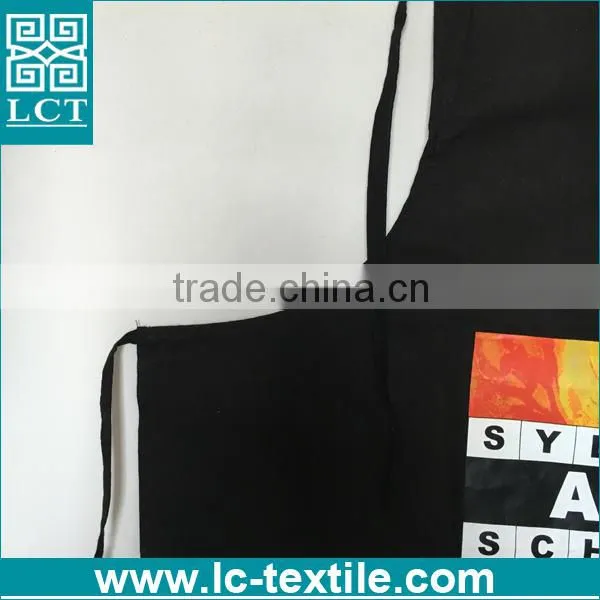 Custom Design Heat Transfer Print Black Color Apron for Sydney Art School photo-3
