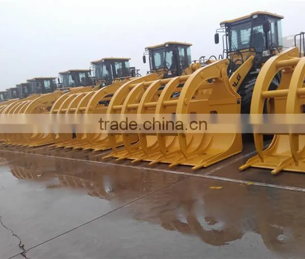 SDLG Wheel Loader Grasp Fork/ Grass Grapple, LG918/LG933/LG936L/LG938L/LG953/LG956L/LG958L/LG968 Grass Grapple for Sale