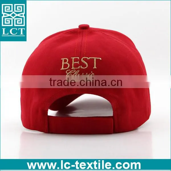 LCTN1889 Best Sell Burgundy Custom Embroidered Cap Hat photo-3