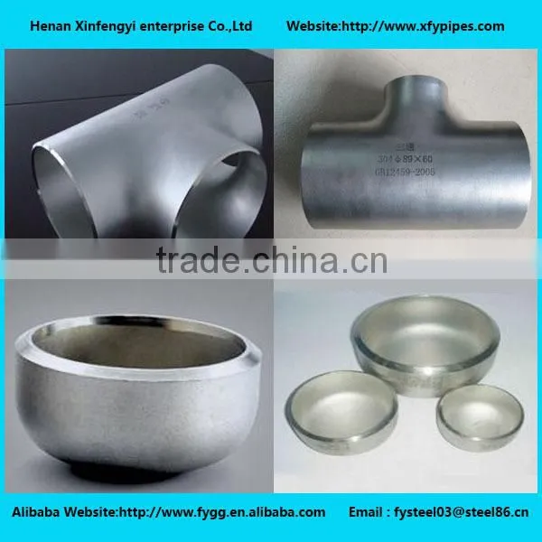 Stainless Steel Pipe Press Fitting Reducing Tee photo-6