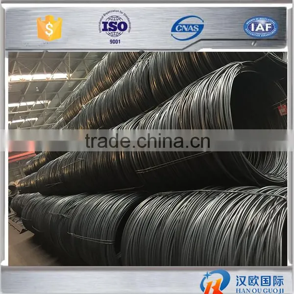 Sae1008 Wire Rod 5.5mm Low Carbon Wire Rod Steel Coil Hot Rolled Steel Wire Rod in Coils