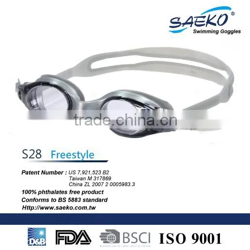 Freestyle - High Quality Woman Sport Wide Vision Swimming Goggles photo-5