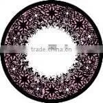 Rose Rim Pattern Color Contact Lens/soft and Clear Eyes Contact Lens/ Contact Lens Manufacturer Wholesale Price