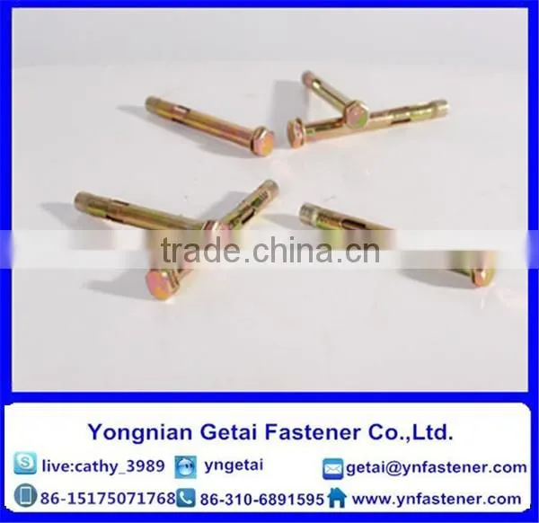 Zinc Yellow Hex Bolt Sleeve Anchor photo-6