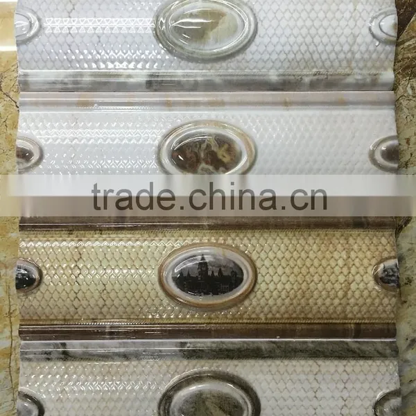 80X300mm Minqing ceramic border tile kitchen, listello tile ceramic border