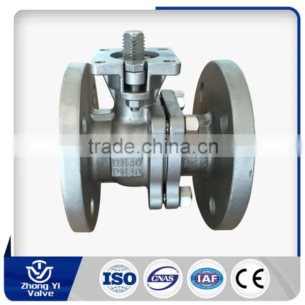 made in china flange api flanged ball valve for cement