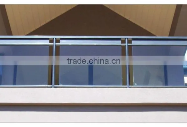 Cheap Price China Manufacturer Glass Aluminum Balcony Railing Design photo-3