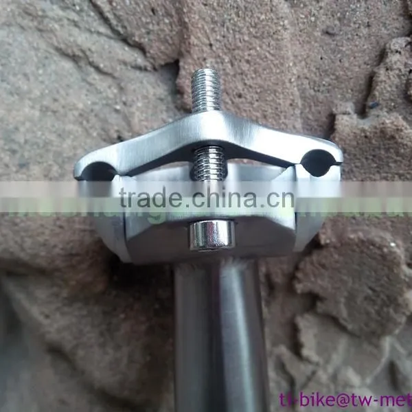 Gr9 Ti-3AL-2.5V Titanium Backset 27.2 31.6 30.9 Seat Post With All Time Warranty photo-3