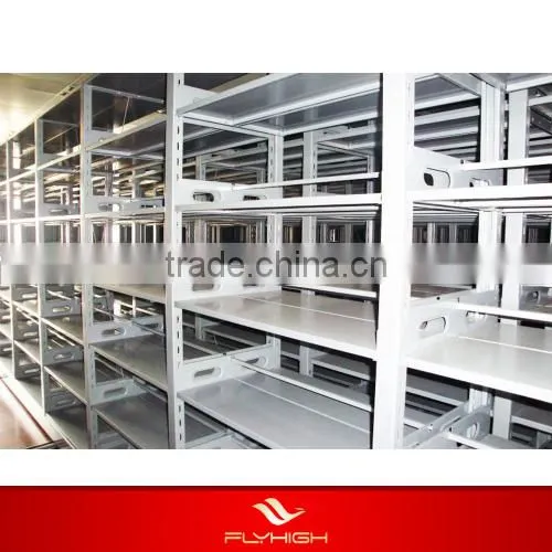 Double Side Electrical Compact System Steel Library Shelves Mobile Shelving photo-3