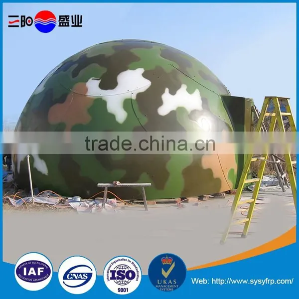 Panelized Movable Popular Fiberglass Prefab Geodesic House Dome photo-2