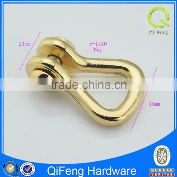Fashion Metal Bag Lock /lady Bag Turn Lock/alloy Turn LockF-578 photo-3